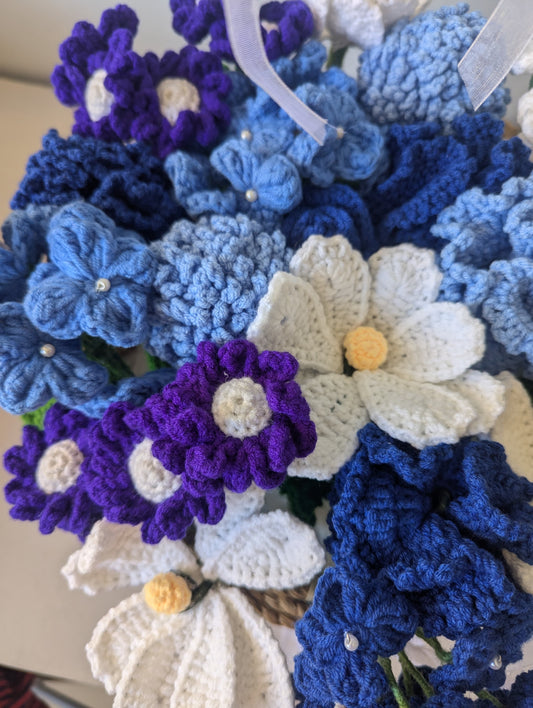 Blue dream Floral Basket