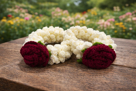 Rose & Jasmine Gajra pair