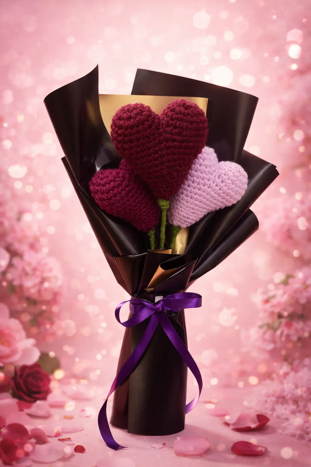 Heart bouquet