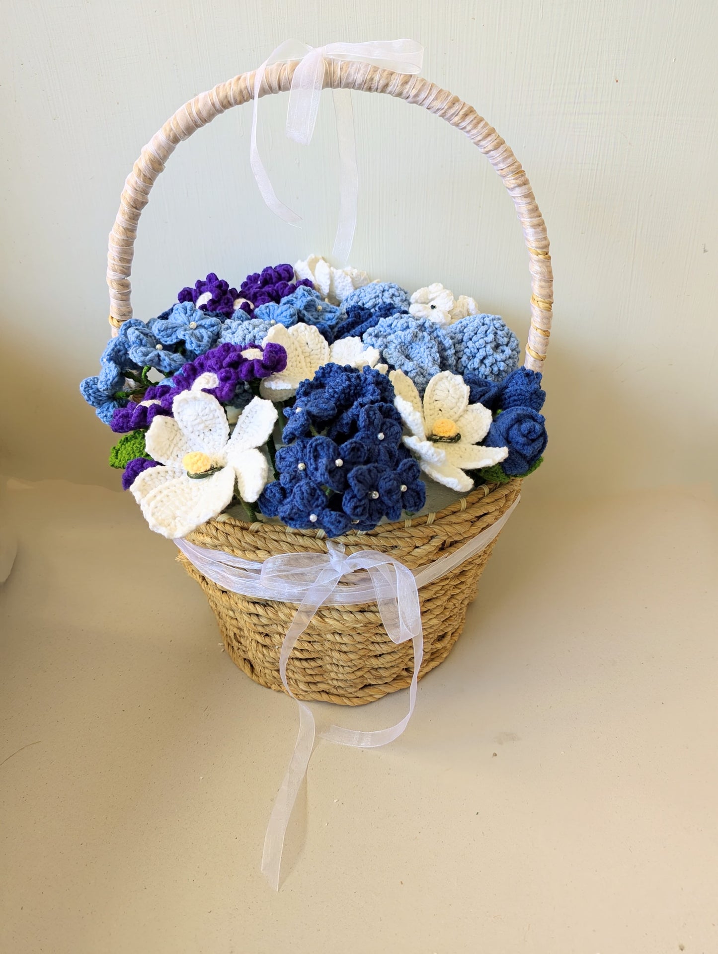 Blue dream Floral Basket