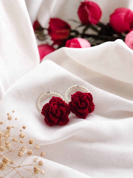 Rose Pearl bracelet pair