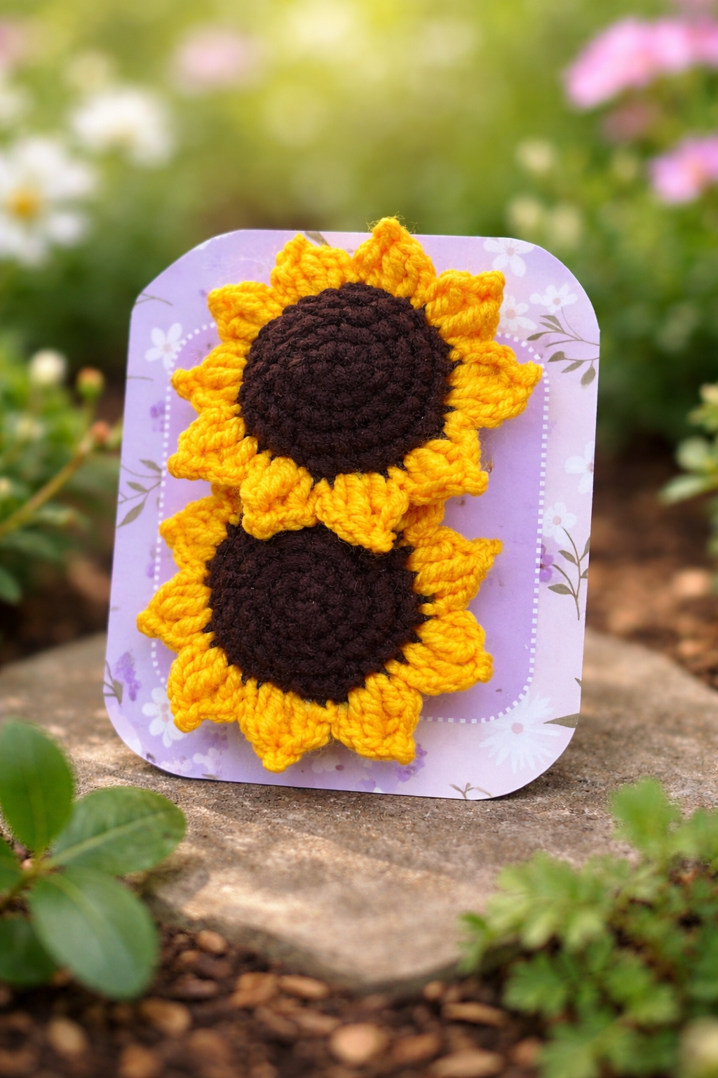 Sunflower clips