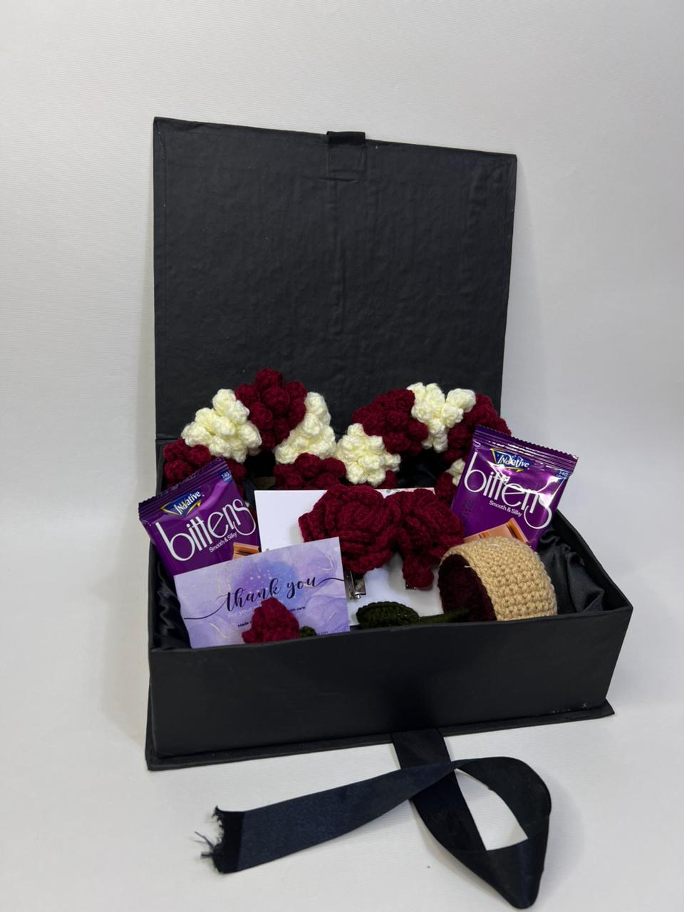 Red & White Love Bloom Box