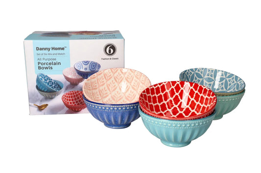 set of 6 dessert bowls